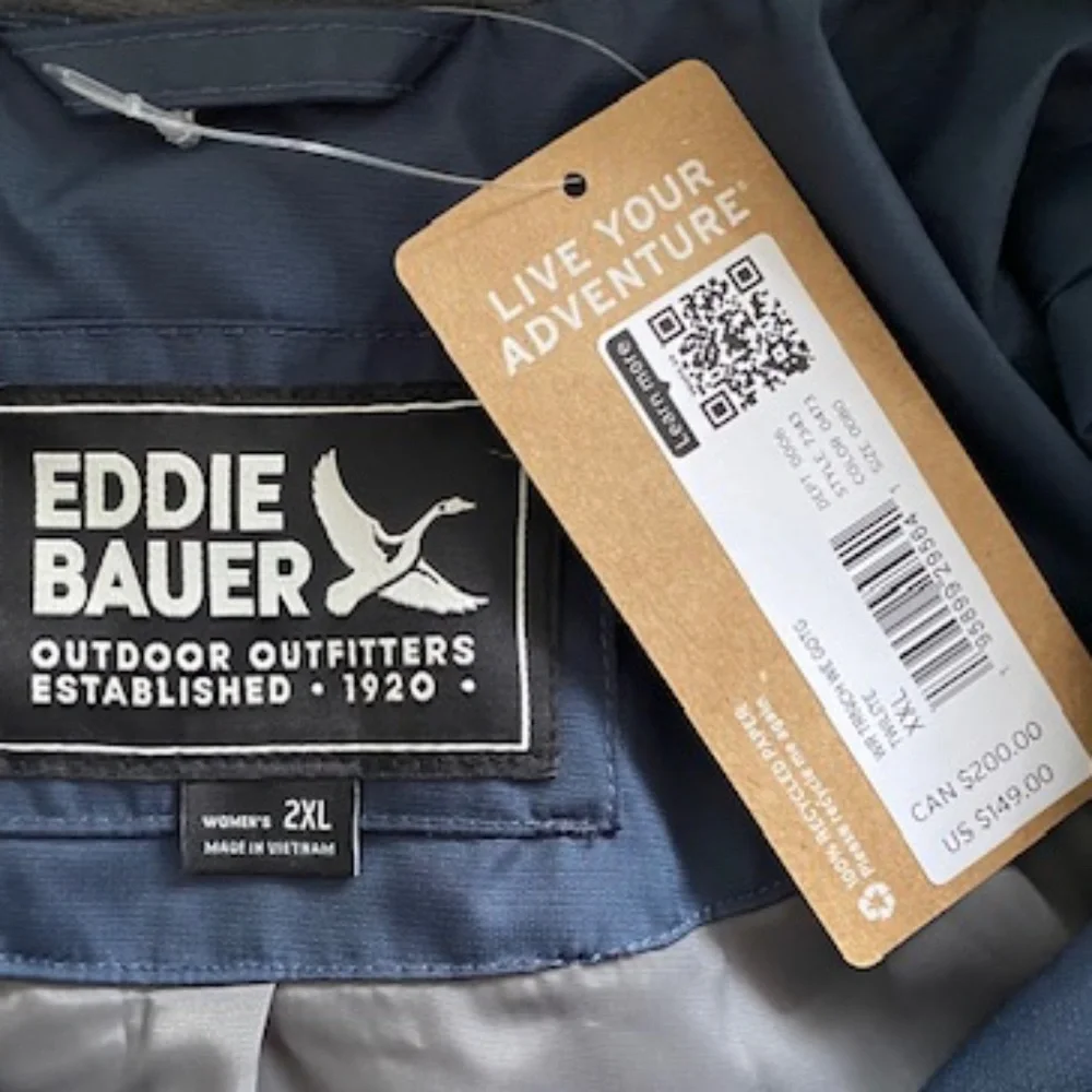 Eddie Bauer Girl On The Go Waterproof Coat - Picture 6 of 11